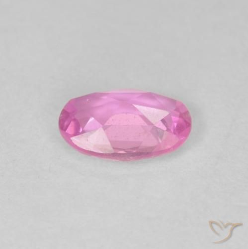 Safira Rosa Natural 0.46ct, oval, VVS