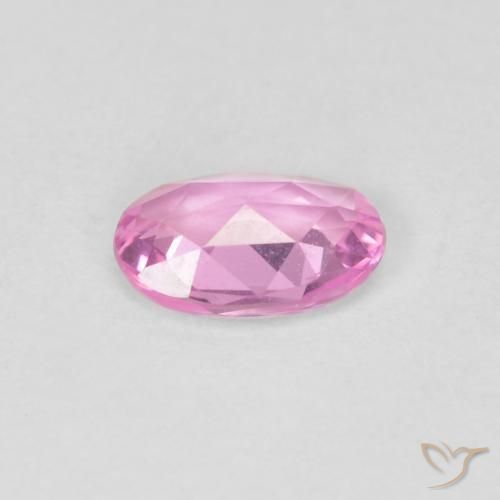 Safira Rosa Natural 0.45ct, oval, VVS