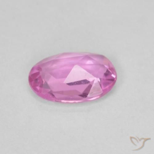 Safira Roxo Intenso Natural 0.44ct, oval, VVS