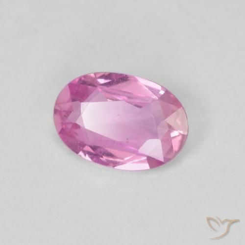 Safira Roxo Rosa Natural 0.38ct, oval, VVS-VS