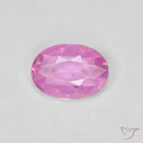 0.37ct Natural Roxo Intenso Safira, oval, VVS-VS