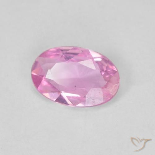 Safira Roxo Rosado Brilhante Natural 0.40ct, oval, VVS-VS