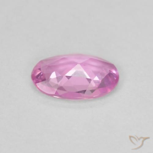 Safira Roxo Rosado Brilhante Natural 0.40ct, oval, VVS-VS
