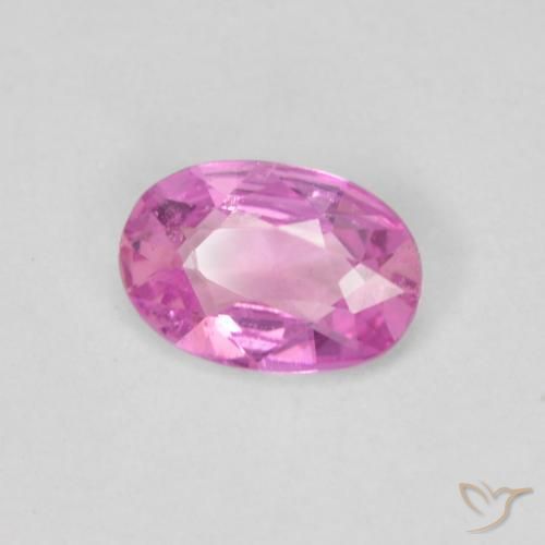 Safira Roxo Intenso Natural 0.40ct, oval, VVS-VS