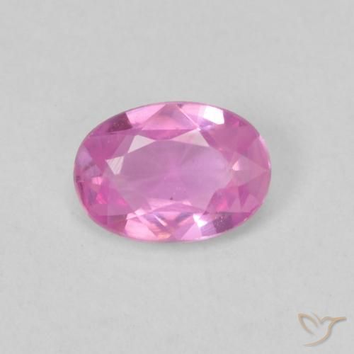 0.47ct Natural Roxo Rosado Brilhante Safira, oval, VVS-VS