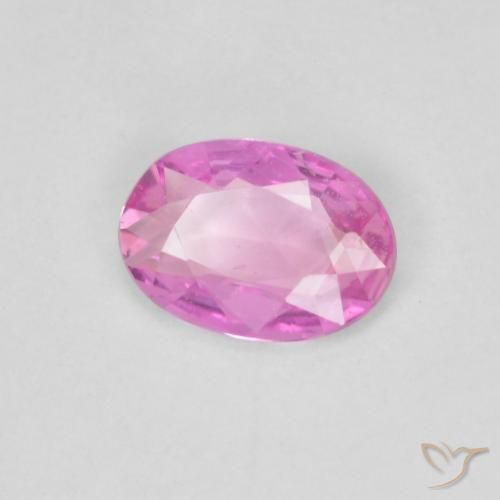 Safira Roxo Rosa Natural 0.39ct, oval, VVS-VS
