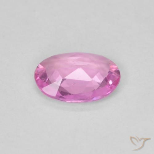 Safira Roxo Rosa Natural 0.39ct, oval, VVS-VS