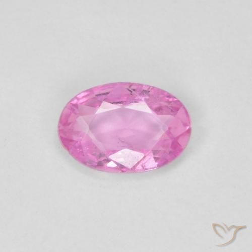 0.36ct Natural Roxo Real Rosa Safira, oval, VVS