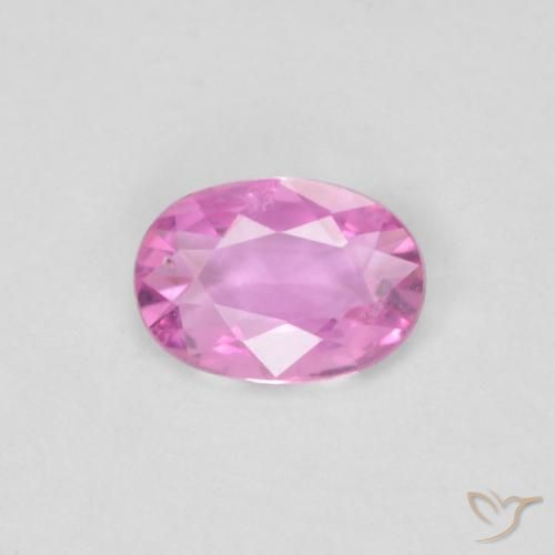 0.38ct Natural Rosa Intenso Safira, oval, VVS