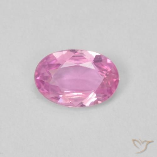 0.36ct Natural Rosa escuro Safira, oval, VVS