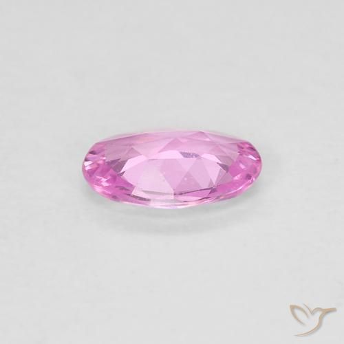 Safira Luz rosa Natural 0.35ct, oval, VVS