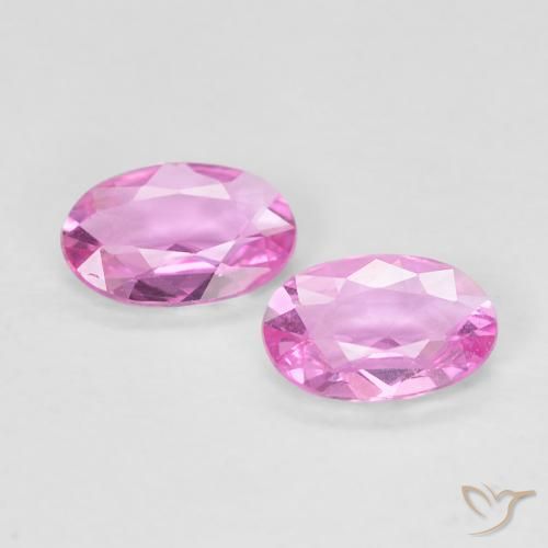 0.65ctw Natural Luz rosa Safira, oval, VVS-VS