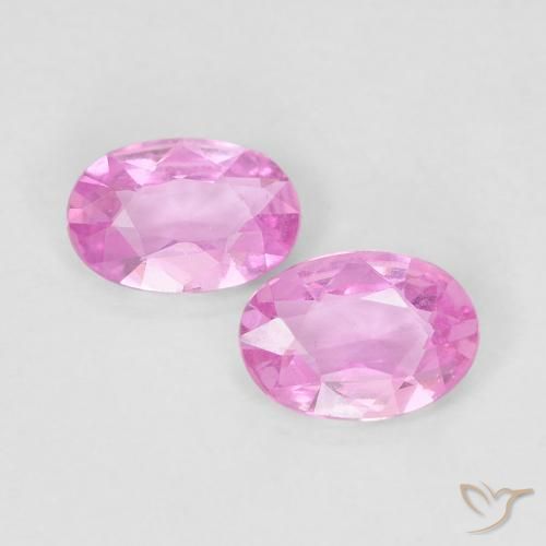 0.72ctw Natural Roxo Rosa Safira, oval, VS