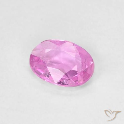 Safira Roxo Rosa Natural 0.40ct, oval, VVS