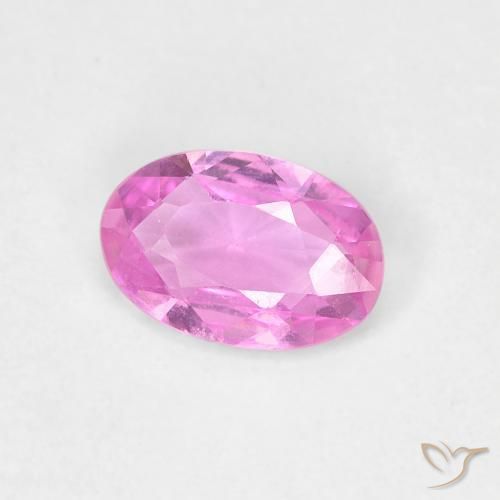 Safira Roxo Intenso Natural 0.45ct, oval, VVS