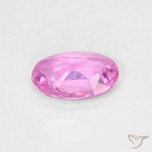 Safira Roxo Intenso Natural 0.45ct, oval, VVS