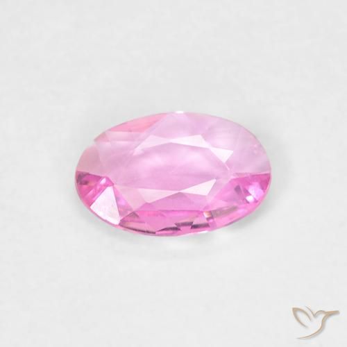 0.34ct Natural roxo médio Safira, oval, VVS