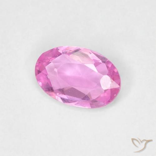 Safira Roxo Rosado Brilhante Natural 0.39ct, oval, VVS