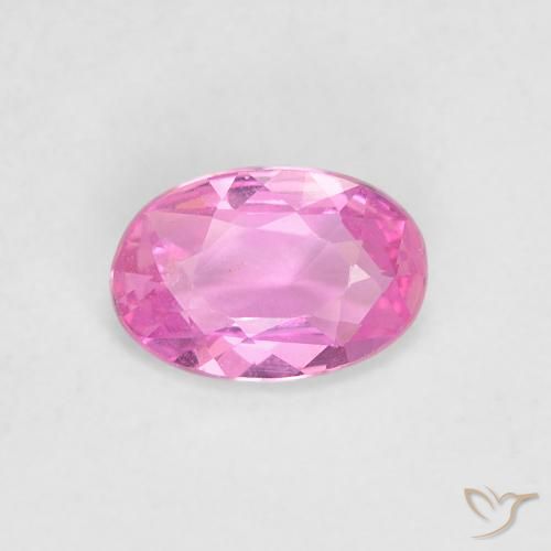 0.44ct Natural Roxo Rosa Safira, oval, VVS