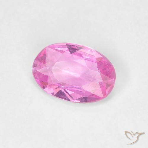 Safira Roxo Rosa Natural 0.44ct, oval, VVS