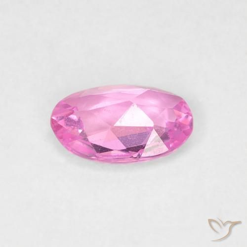 Safira Roxo Rosa Natural 0.44ct, oval, VVS