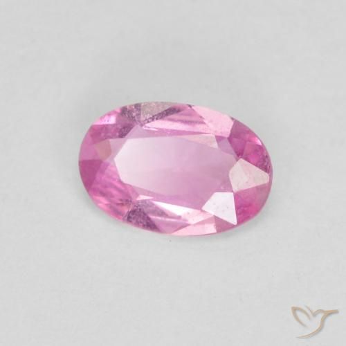 Safira Rosa Natural 0.38ct, oval, VS