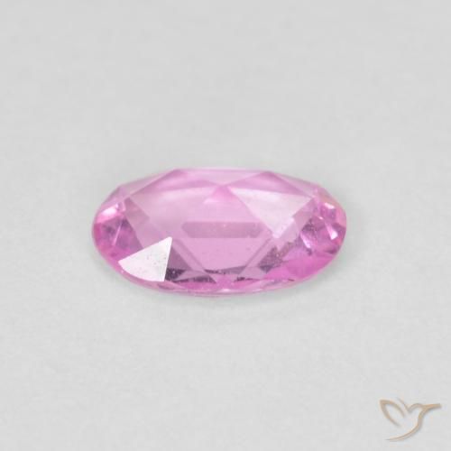 Safira Rosa quente Natural 0.39ct, oval, VS