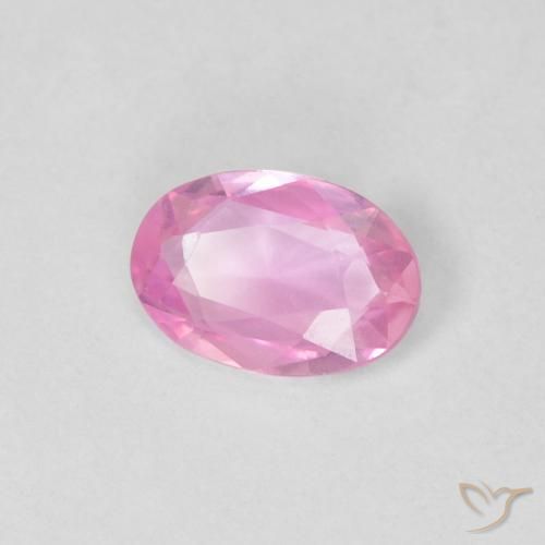 Safira Rosa Natural 0.37ct, oval, VVS