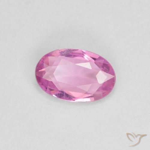 Safira Rosa quente Natural 0.38ct, oval, VVS