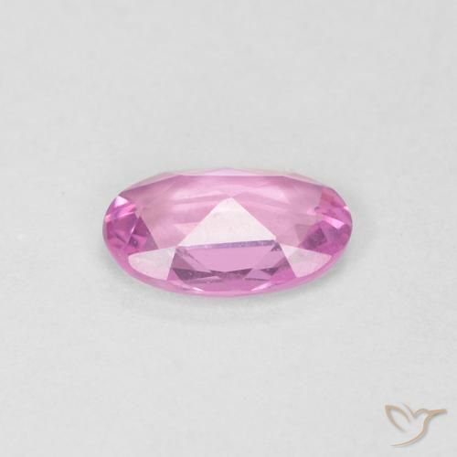 Safira Rosa quente Natural 0.38ct, oval, VVS