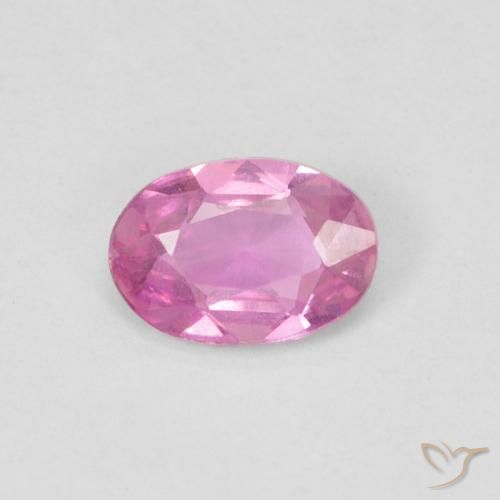 0.48ct Natural Rosa Safira, oval, VS