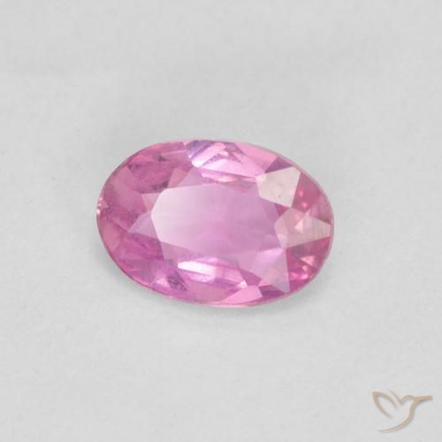 Safira Rosa Natural 0.48ct, oval, VS
