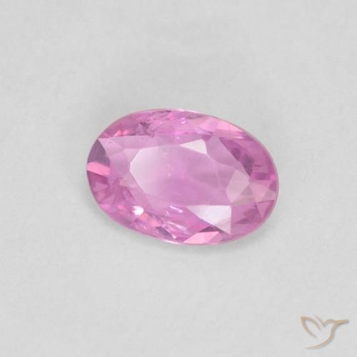 Safira Rosa Natural 0.44ct, oval, VS