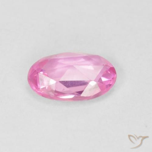 Safira Rosa quente Natural 0.47ct, oval, VVS