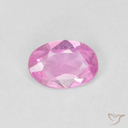 0.37ct Natural Rosa Safira, oval, VVS