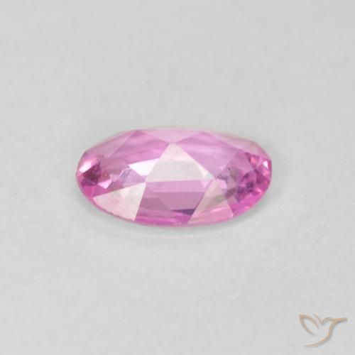 Safira Rosa Natural 0.37ct, oval, VVS