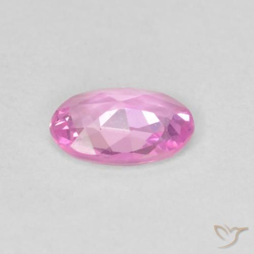Safira Rosa Natural 0.39ct, oval, VVS
