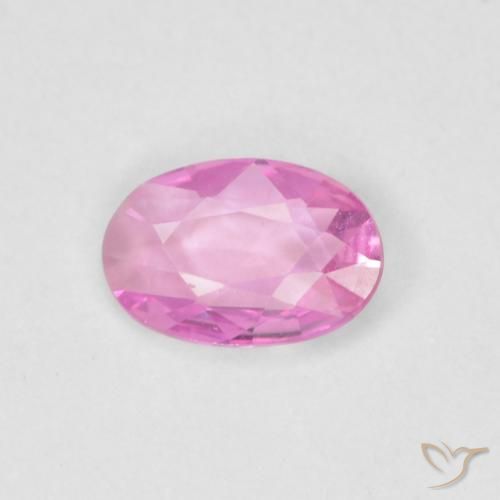 0.36ct Natural Roxo Real Rosa Safira, oval, VVS