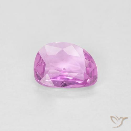 0.40ct Natural Roxo Real Claro Rosa Safira, Chique, VS