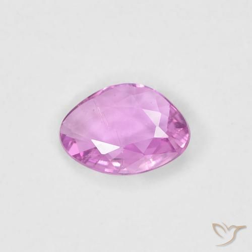 0.42ct Natural Luz rosa Safira, Chique, VS