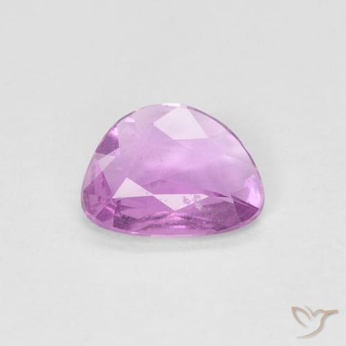 0.55ct Natural Roxo Real Claro Rosa Safira, Chique, VS