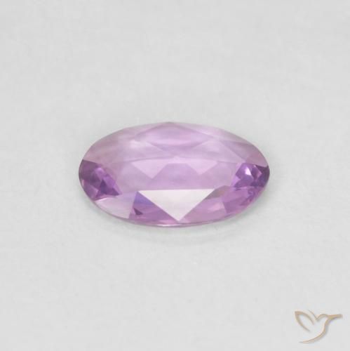 Safira Luz roxa Natural 0.31ct, oval, VVS