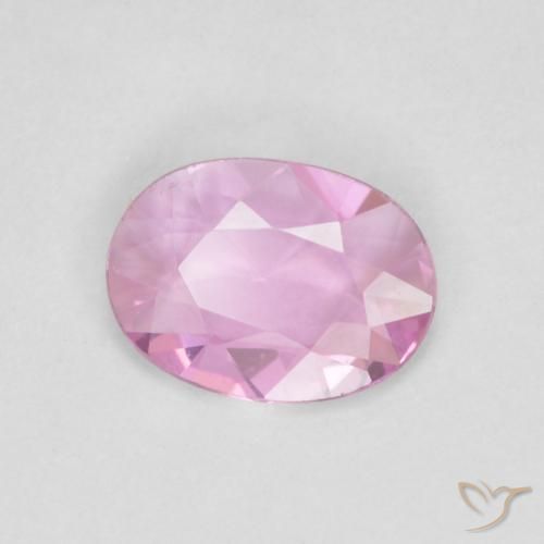 Safira Rosa Natural 0.48ct, oval, VVS
