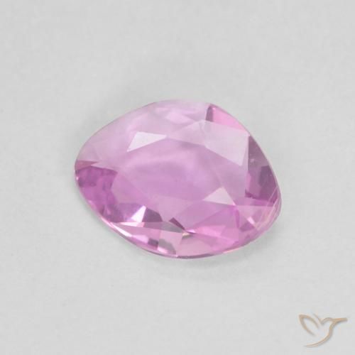 Safira roxo médio Natural 0.45ct, Chique, VVS