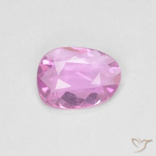 Safira Roxo Rosa Natural 0.52ct, Chique, VVS-VS