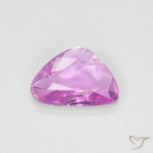 0.50ct Natural Roxo Rosa Safira, Chique, VVS-VS
