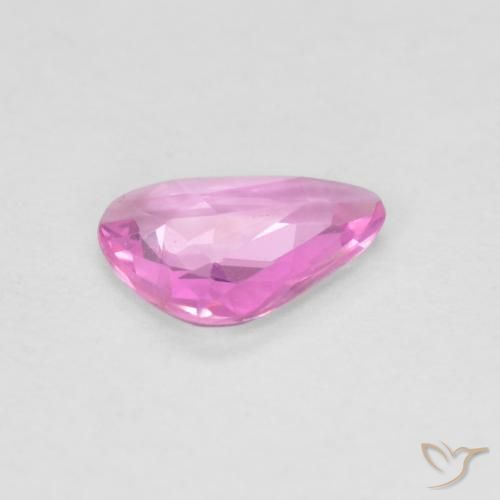 Safira Roxo Rosado Brilhante Natural 0.48ct, Chique, VVS-VS
