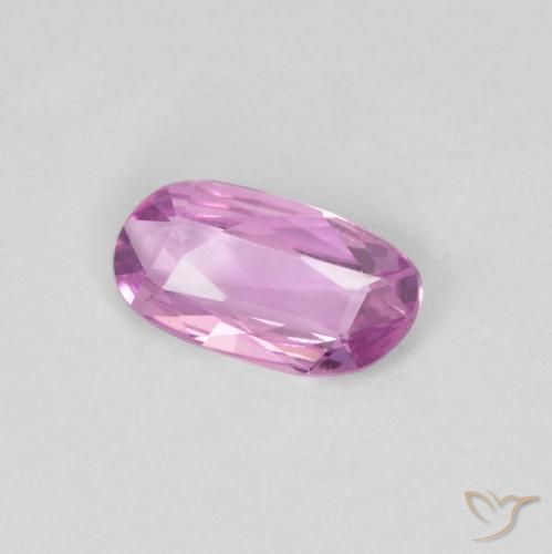 Safira Roxo rosado Natural 0.51ct, Chique, VVS