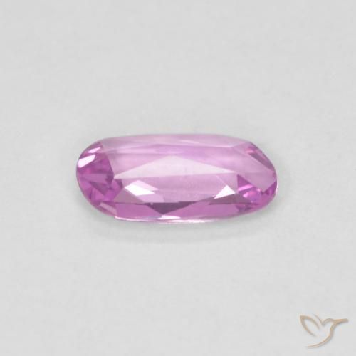 Safira Roxo rosado Natural 0.51ct, Chique, VVS