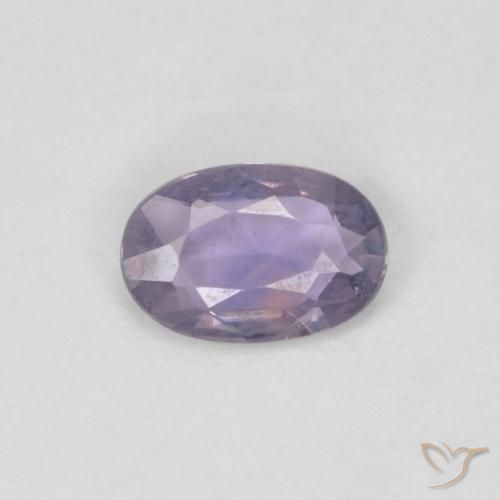 0.46ct Natural Violeta médio Safira, oval, VVS
